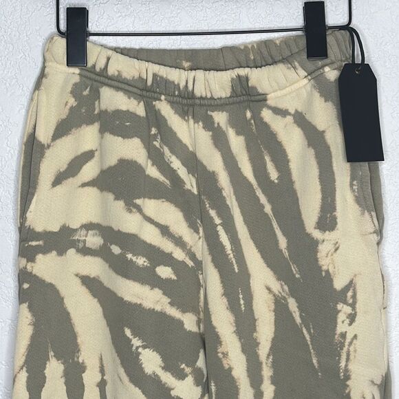 NWT LES TIEN Classic Sweatpant Sage & Butter Tie Dye XS - Picture 4 of 15